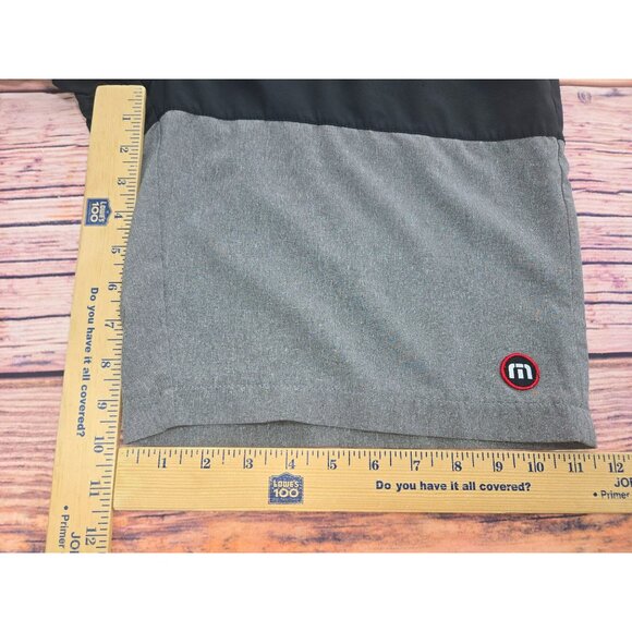 Travis Mathew Mens Two-Tone Golf Shorts 38 Black & Gray - Picture 9 of 9